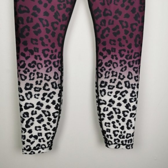 NWT Good American Leopard Ombre Leggings - Picture 6 of 6
